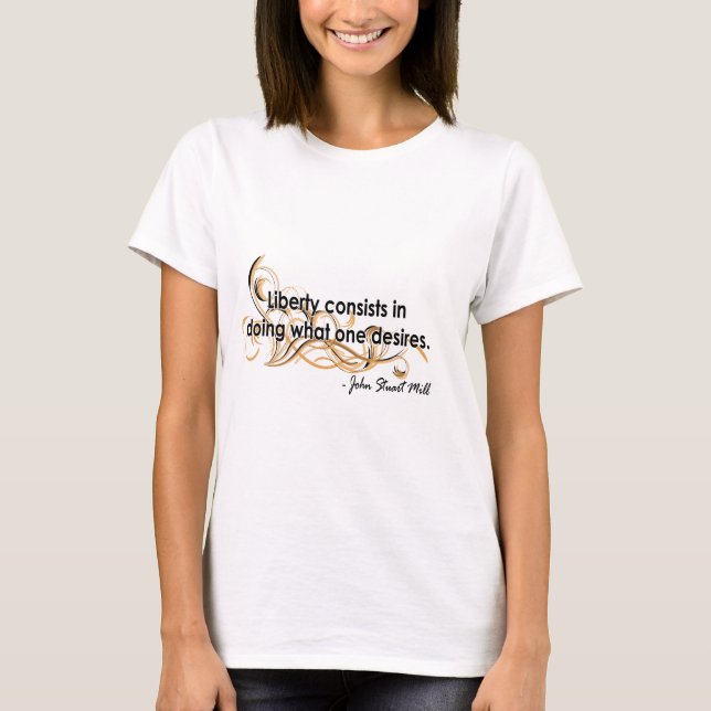 John Stuart Mill T-Shirt (Front)