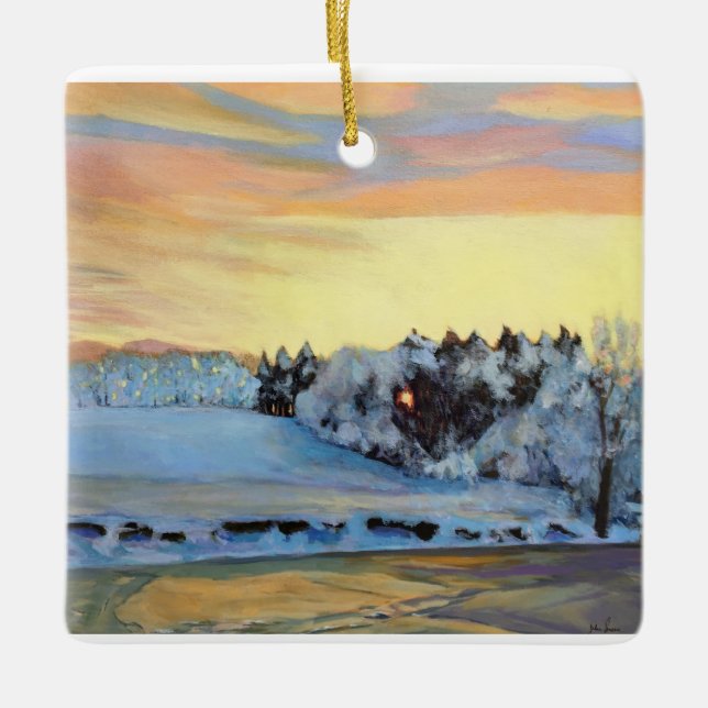 John Suess 2023 Christmas Ornament (Front)