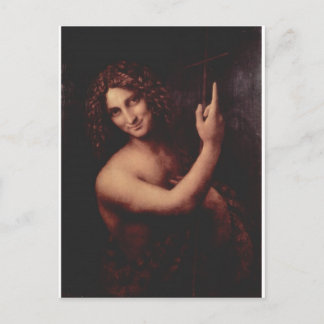 John the Baptist by Leonardo Da Vinci c. 1513-1516 Postcard