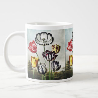 John Thornton Tulips from The Temple of Flora Large Coffee Mug