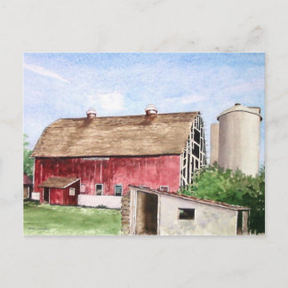 John Trescher Barn - carte postale