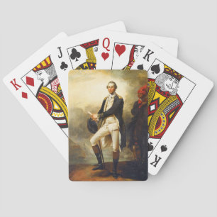 John Trumbull - George Washington Before Trenton Playing Cards