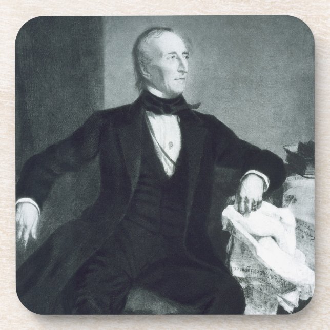 John Tyler, 10th President of the United States of Coaster (Front)