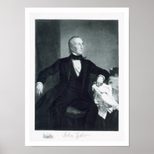 John Tyler, 10th President of the United States of Poster