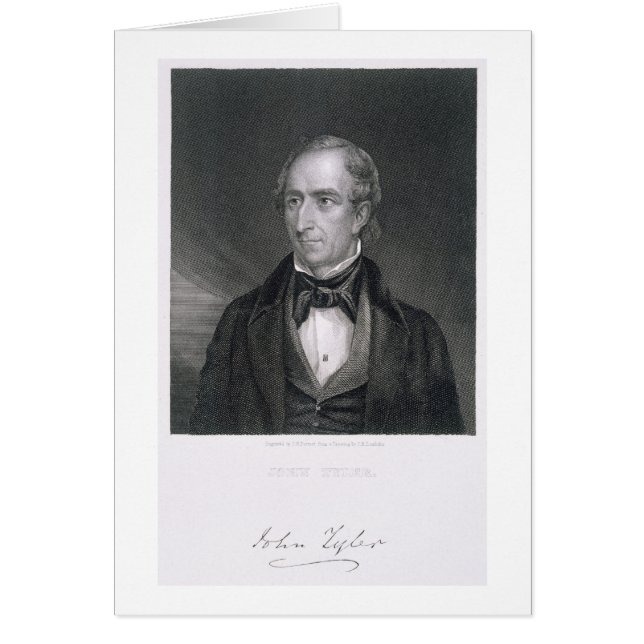 John Tyler, engraved by John B. Forrest (1814-70) (Front)
