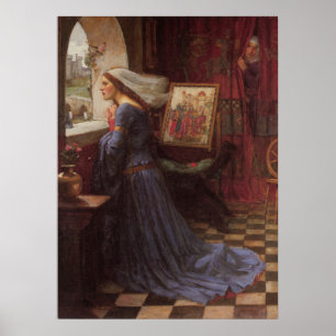 John W Waterhouse - Fair Rosamund (1917) Poster