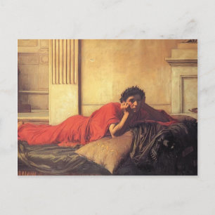 John Waterhouse- The Remorse of Nero Postcard