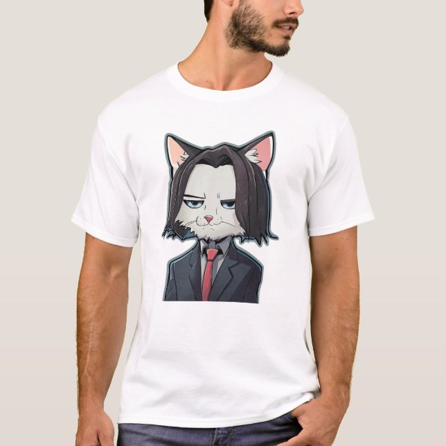 John Wick cat T-Shirt (Front)