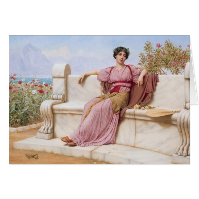 John William Godward- Tranquillity (Front Horizontal)
