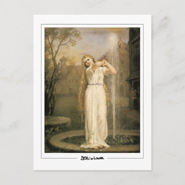 John William Waterhouse #11 - Carte postale Art (Devant)