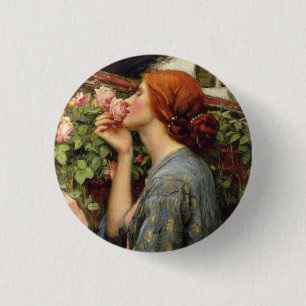 John William Waterhouse 1 Inch Round Button