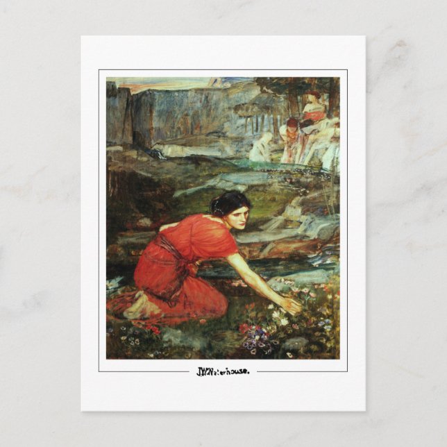 John William Waterhouse #7 - Carte postale Art (Devant)