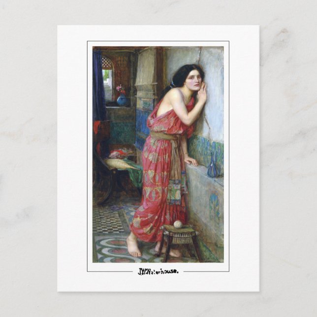 John William Waterhouse #9 - Carte postale Art (Devant)