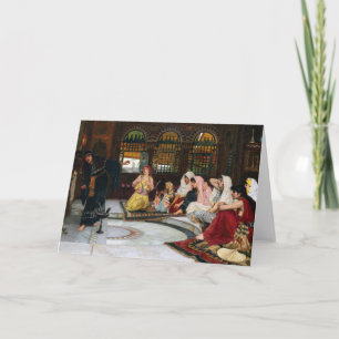 John William Waterhouse Consulting the Oracle  Card