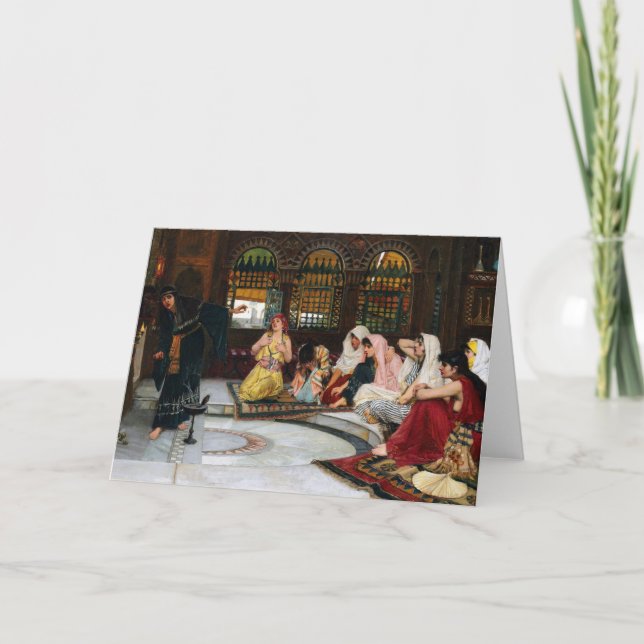 John William Waterhouse Consulting the Oracle  Card (Front)