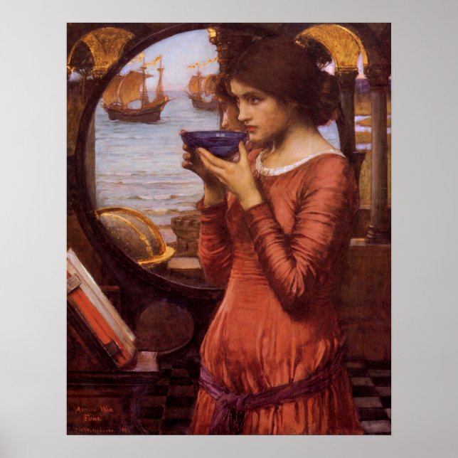 John William Waterhouse - Destiny Poster (Front)