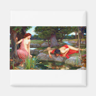 John William Waterhouse Echo and Narcissus Magnet