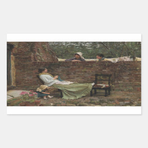 John William Waterhouse - Good Neighbours Sticker