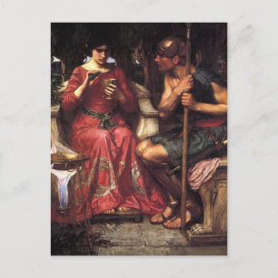John William Waterhouse- Jason and Medea Postcard