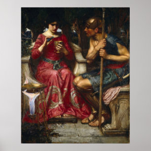 John William Waterhouse - Jason and Medea Poster