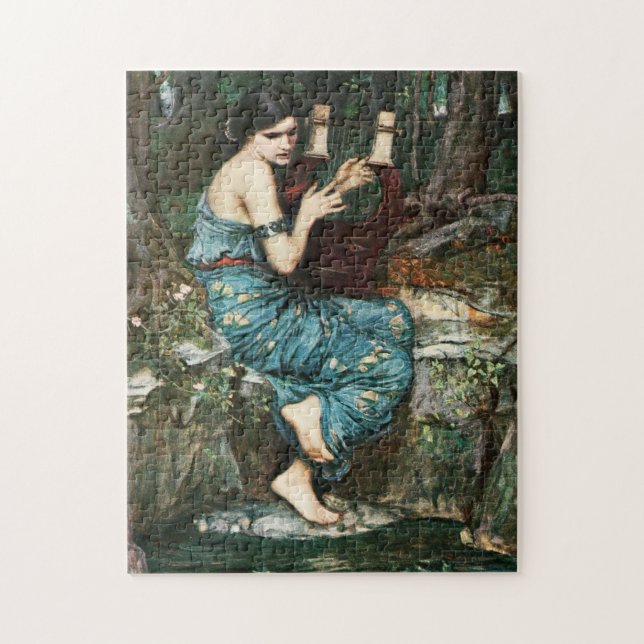 John William Waterhouse le puzzle de charmeur (Vertical)