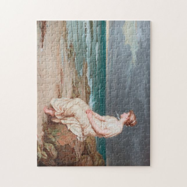 John William Waterhouse Miranda Art Puzzle (Vertical)