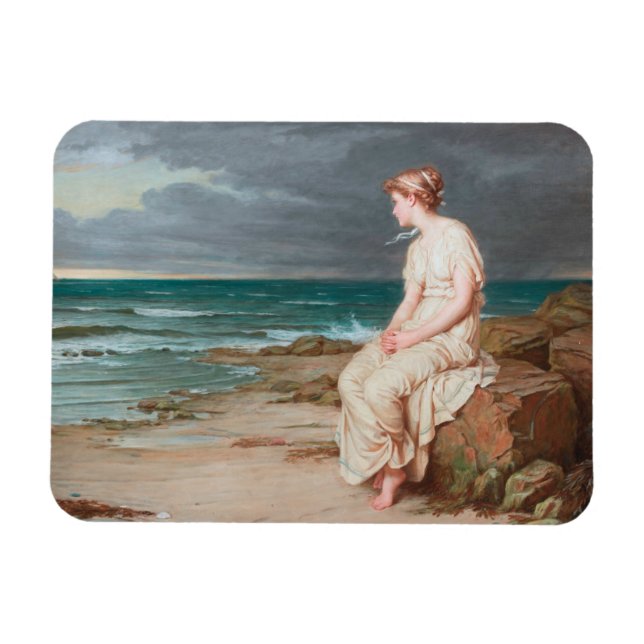 John William Waterhouse - Miranda Magnet (Horizontal)