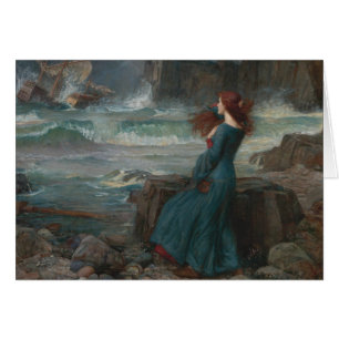 John William Waterhouse - Miranda - The Tempest