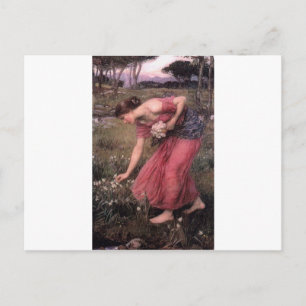 John William Waterhouse - Narcissus - Fine Art Postcard