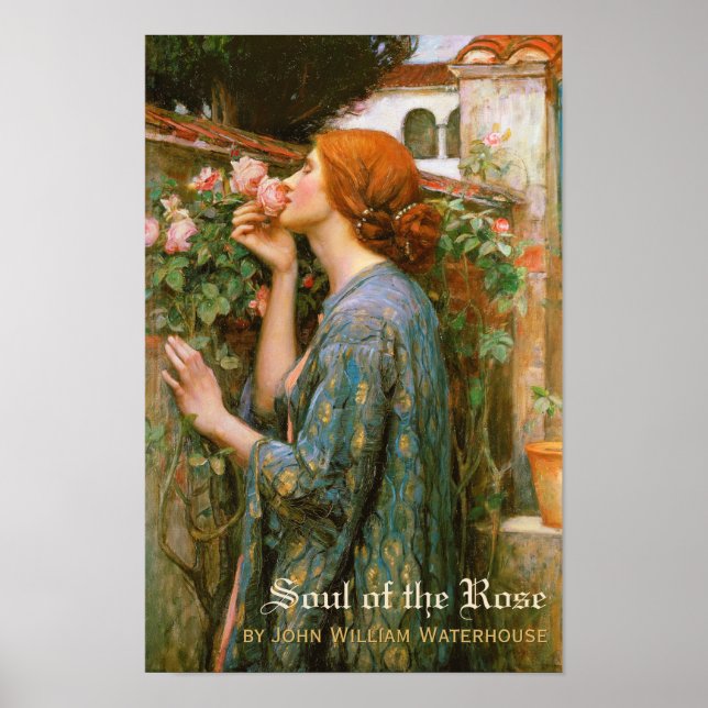 John William Waterhouse Soul of the Rose 1908 Poster (Front)
