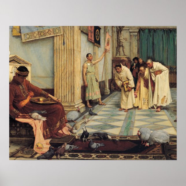 John William Waterhouse - The Favourites... Poster (Front)