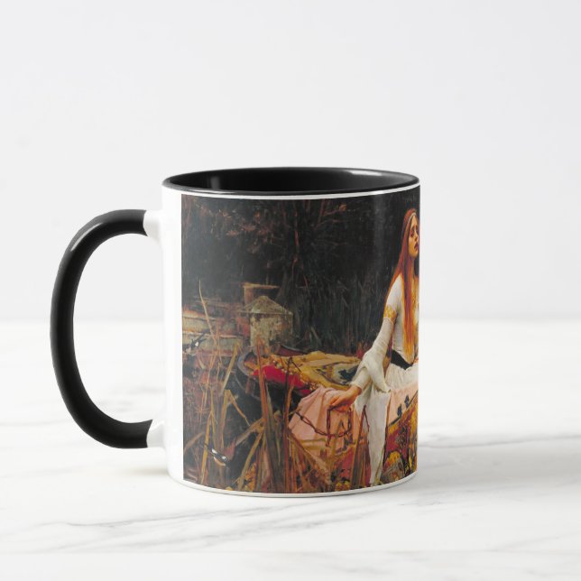 John William Waterhouse - The Lady Of Shalott Mug (Left)