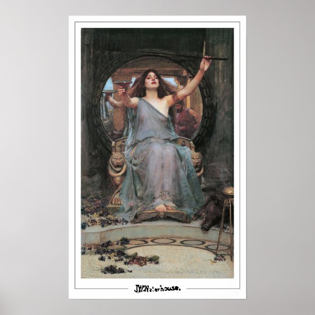 John William Waterhouse Zedign Art Poster #21 (Front)