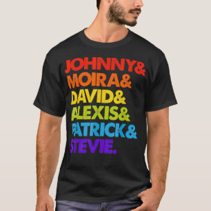 Johnny and Moira and David and Alexis  T-Shirt