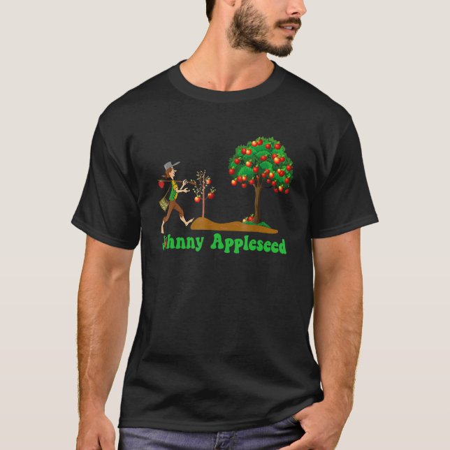 Johnny Appleseed Sept 26 Celebrate Legends T-Shirt (Front)