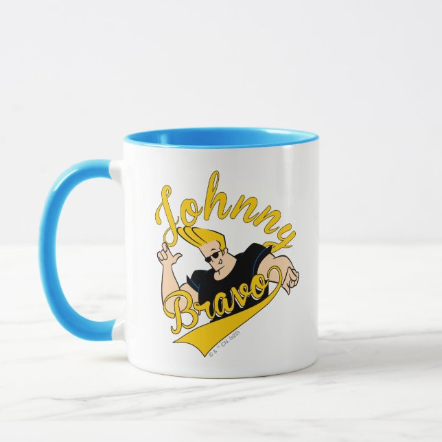 Johnny Bravo Athletic Graphic Mug (Left)