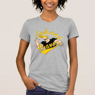 Johnny Bravo Athletic Graphic T-Shirt