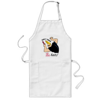 Johnny Bravo Comb - Don't Touch The Hair! Long Apron