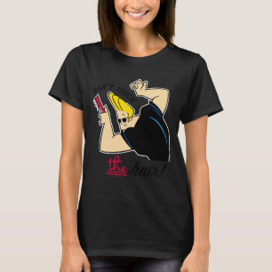 Johnny Bravo Comb Dont Touch The Hair T-Shirt