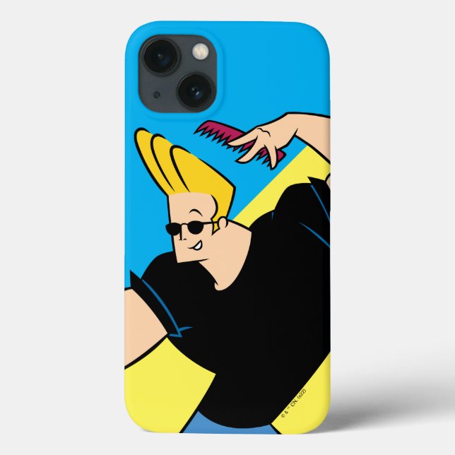 Johnny Bravo Combing Hair Case-Mate iPhone Case (Back)