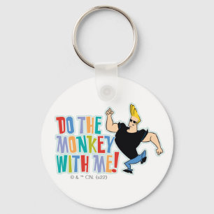 Johnny Bravo - Do The Monkey With Me! Keychain