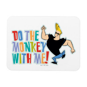 Johnny Bravo - Do The Monkey With Me! Magnet