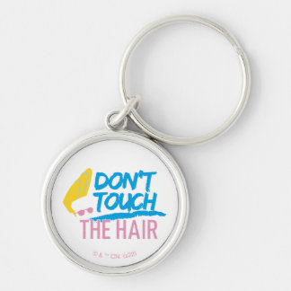 Johnny Bravo - Don't Touch The Hair Graphic Keychain