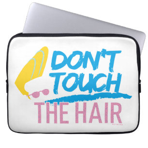 Johnny Bravo - Don't Touch The Hair Graphic Laptop Sleeve