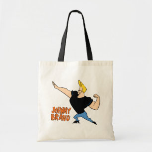 Johnny Bravo Flexing Tote Bag