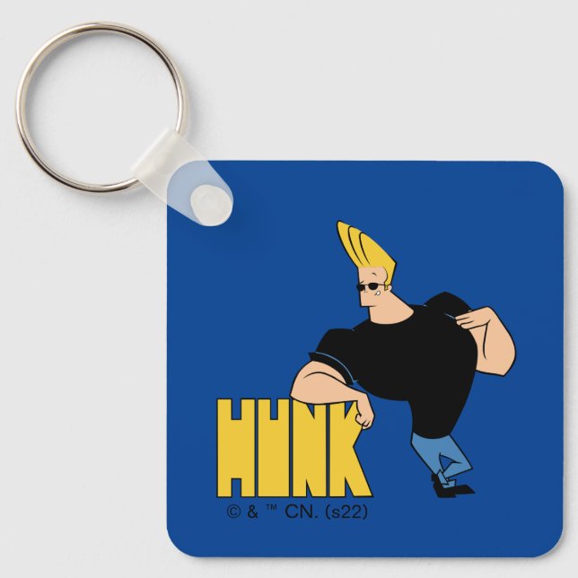 Johnny Bravo - Hunk Keychain (Front)