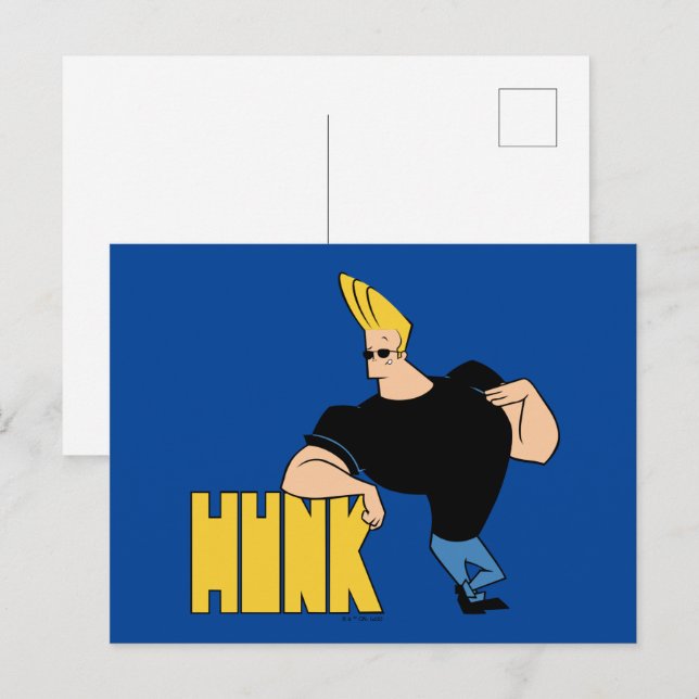 Johnny Bravo - Hunk Postcard (Front/Back)