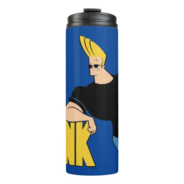 Johnny Bravo - Hunk Thermal Tumbler (Front)