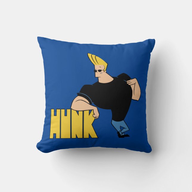 Johnny Bravo - Hunk Throw Pillow (Front)