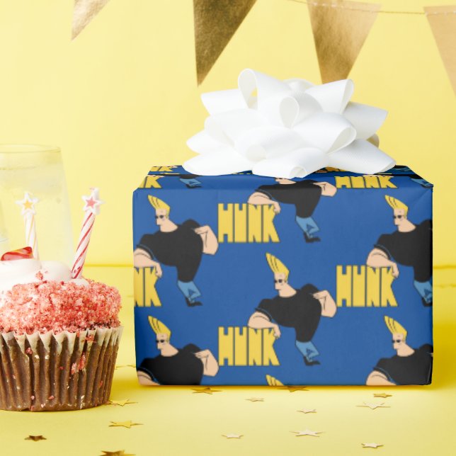 Johnny Bravo - Hunk Wrapping Paper (Birthday Party)